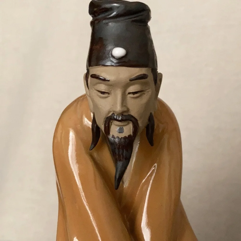 Host pick. Chinese antique Wan Jiang ceramic figurine - Picture 2 of 6